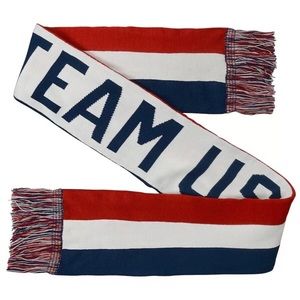 Official Team USA Olympic Team Red, White & Blue Winter Knit Scarf, One Size